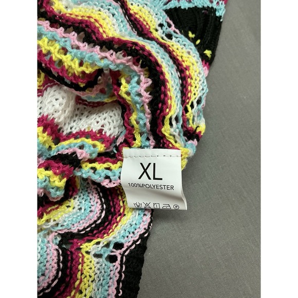 Acrylic Crop Dolman Sweater Size Extra Large New - Picture 4 of 4